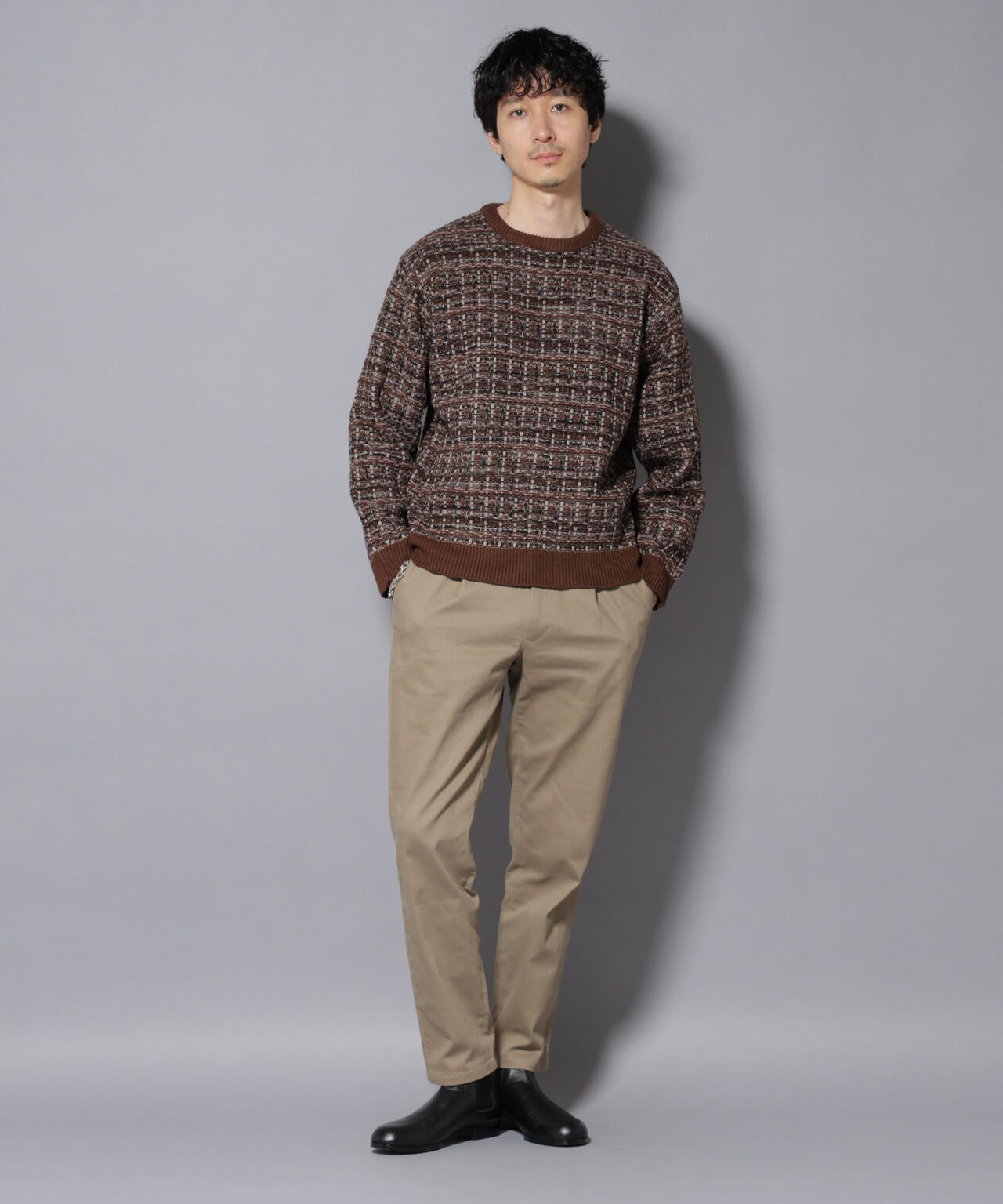 ストレッチコンパクトテーパード