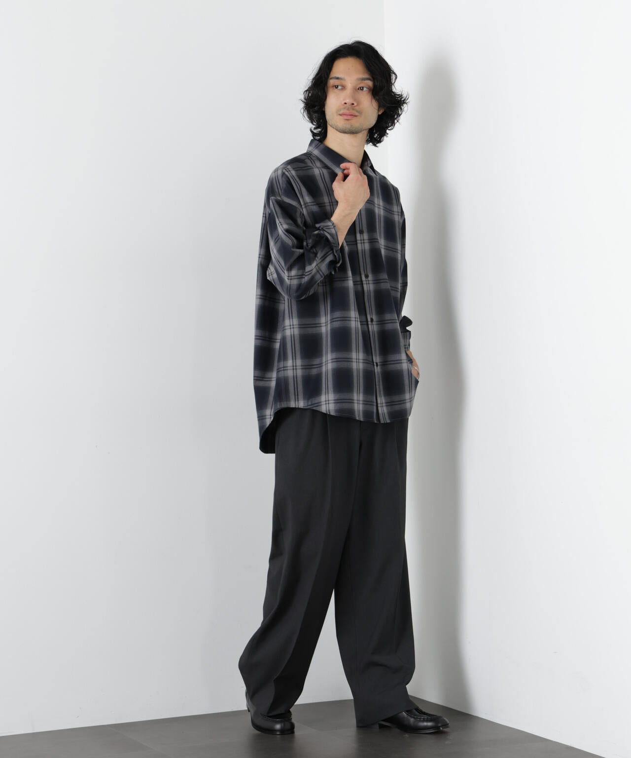 ALWAYS EASY ワイドスラックス（セットアップ可） 6726127205