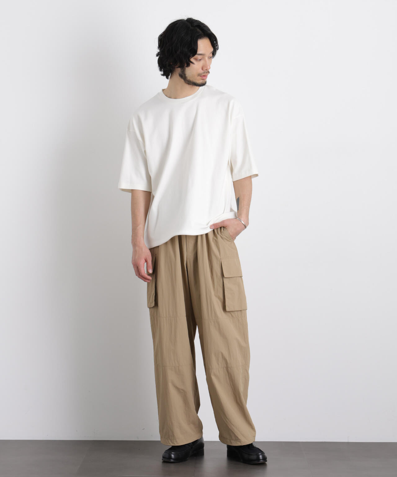 ナイロンリラックスカーゴパンツ 6726127209