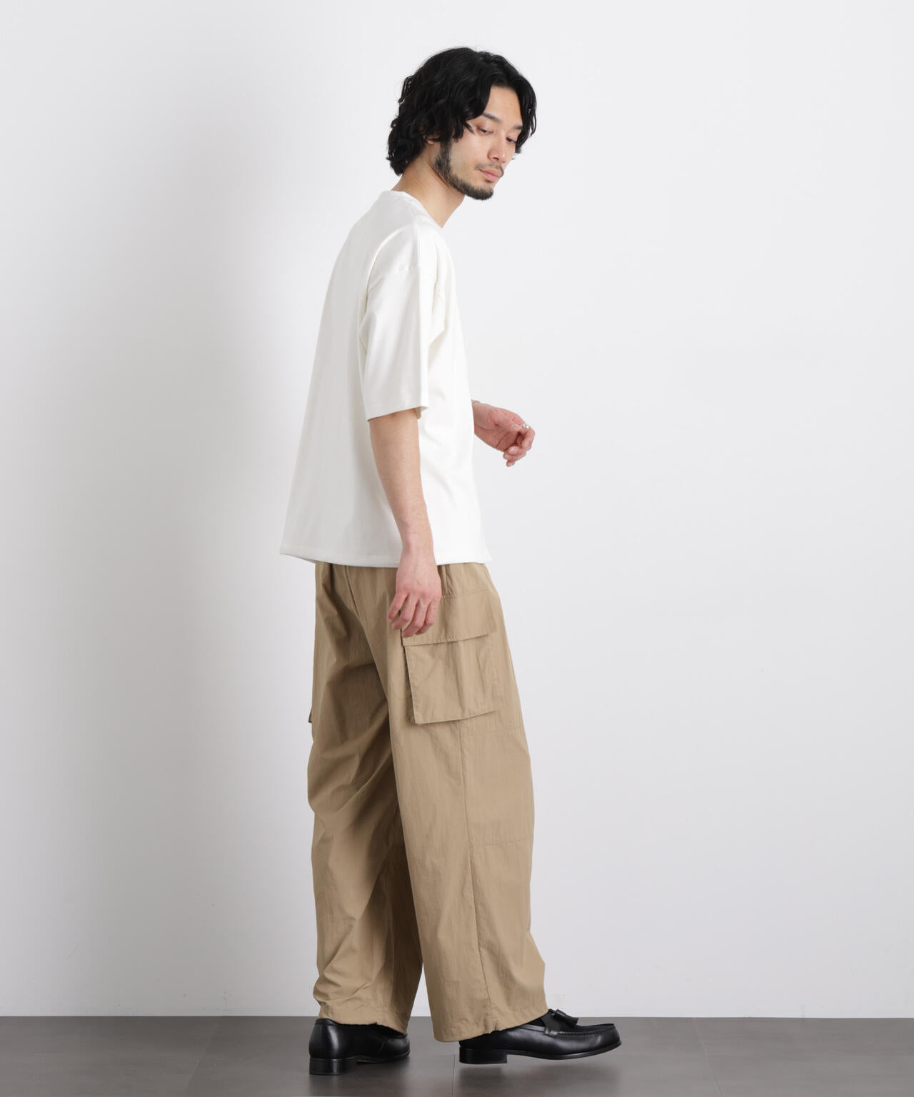 ナイロンリラックスカーゴパンツ 6726127209
