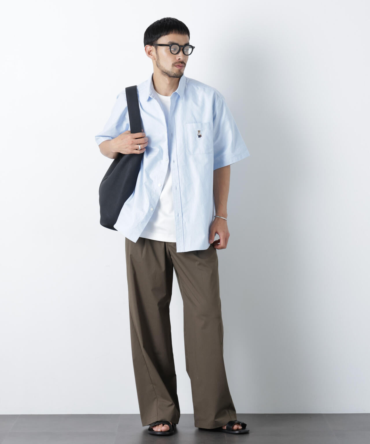 WEB限定/COOLMAX (R) バギーストレートスラックス 6726127222