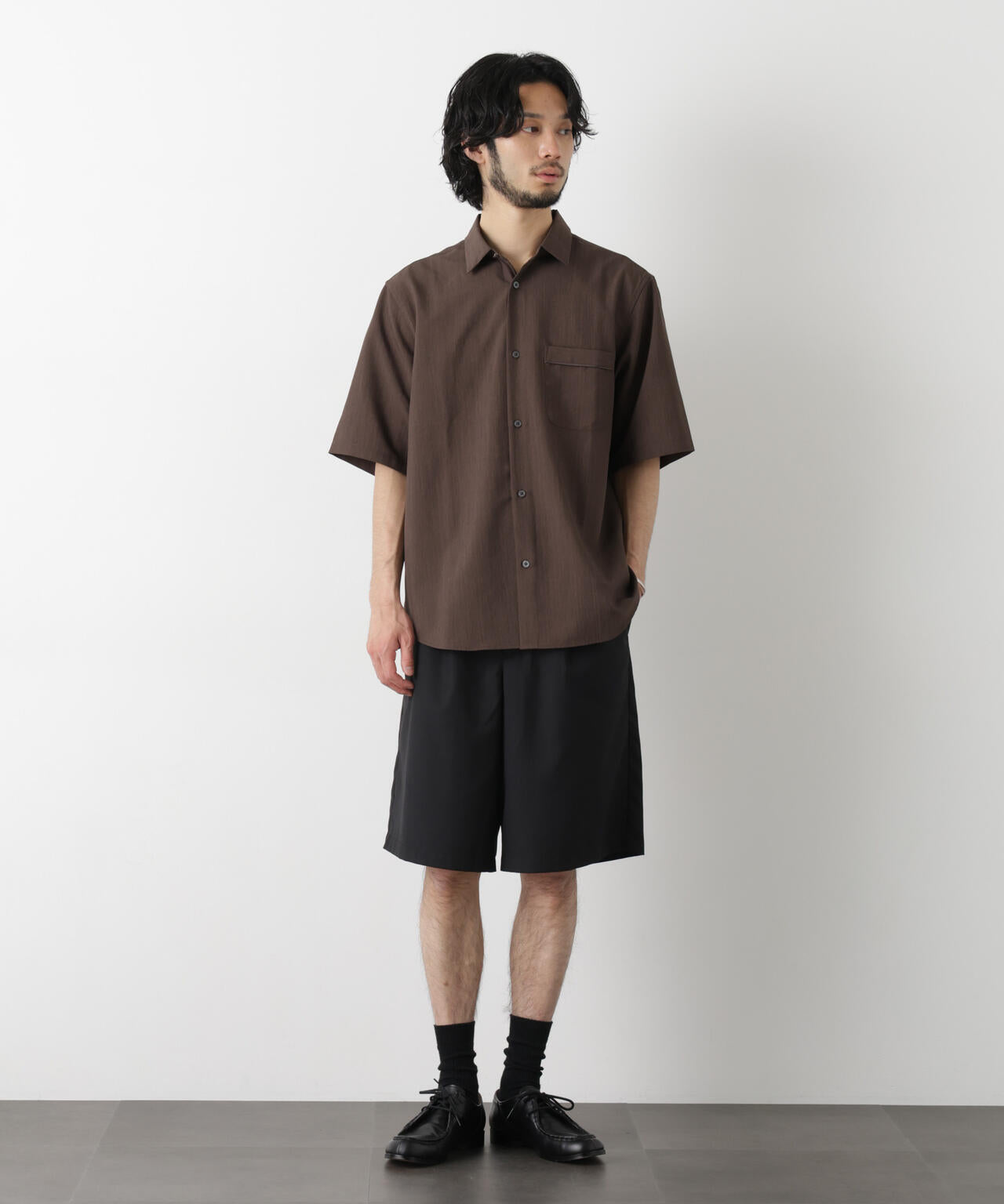 ビッグドレープ ショートパンツ 6726128203