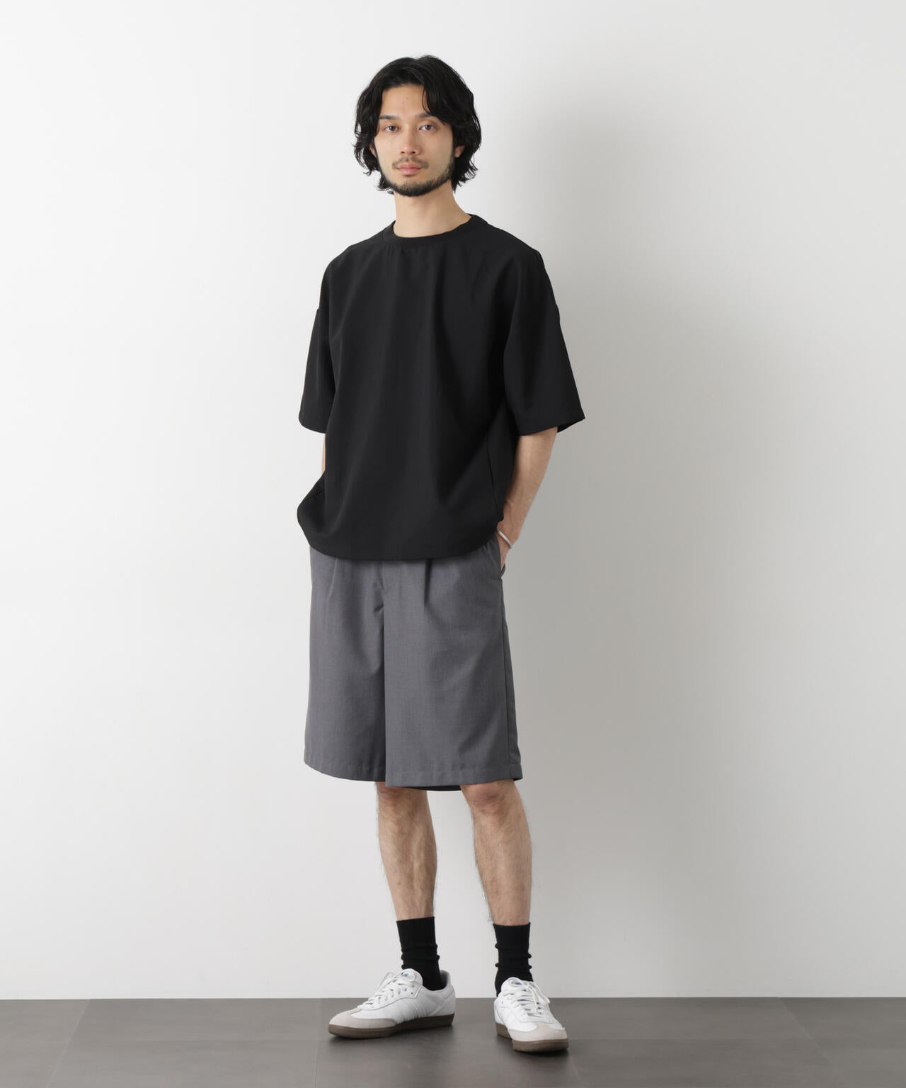 ビッグドレープ ショートパンツ 6726128203