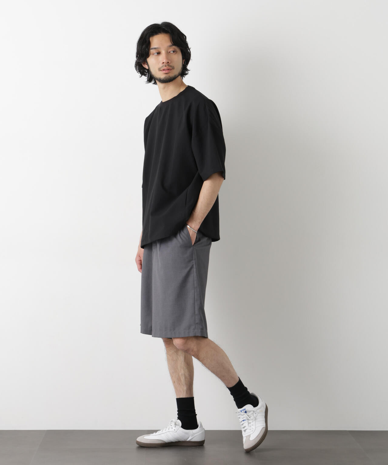 ビッグドレープ ショートパンツ 6726128203