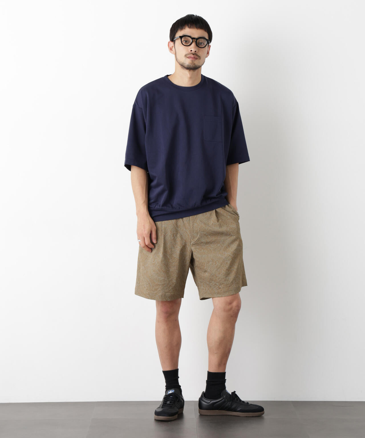 ランダムサッカーパターンショートパンツ（セットアップ可） 6726128205