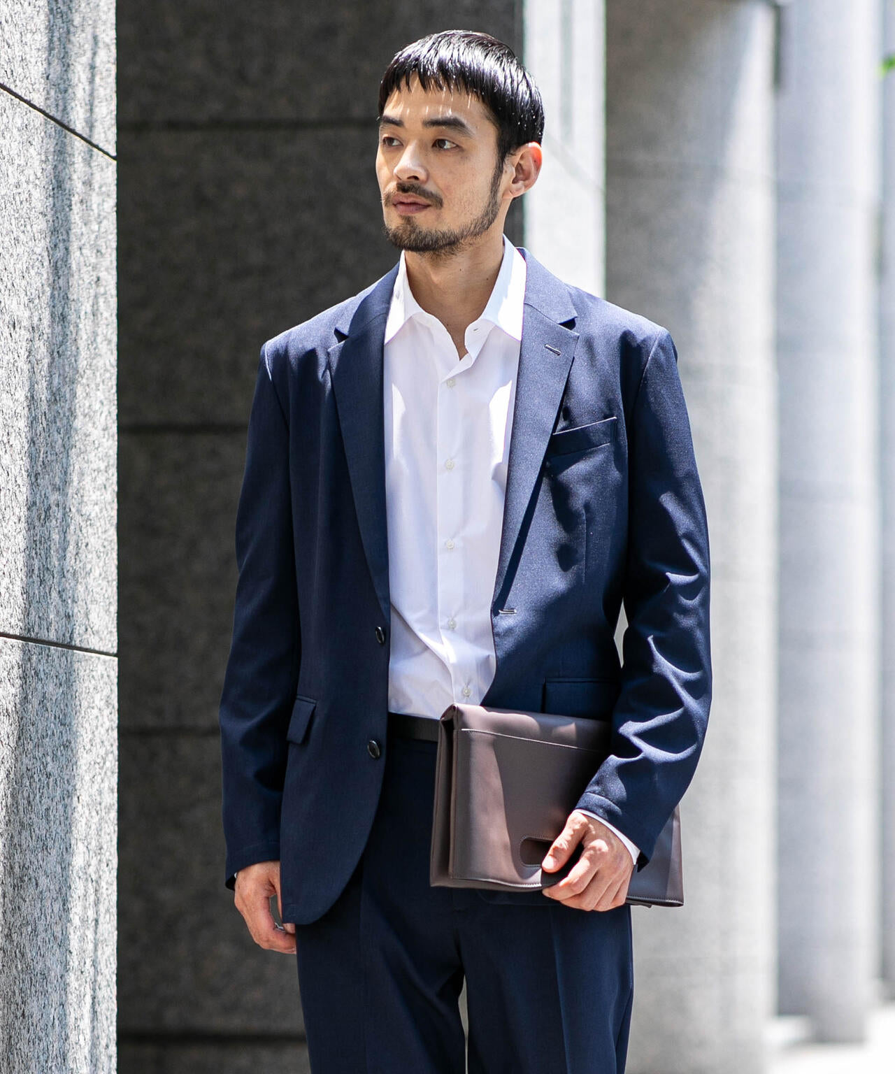 WEB限定/シンセティックレザー2WAYクラッチバッグ 6726132202