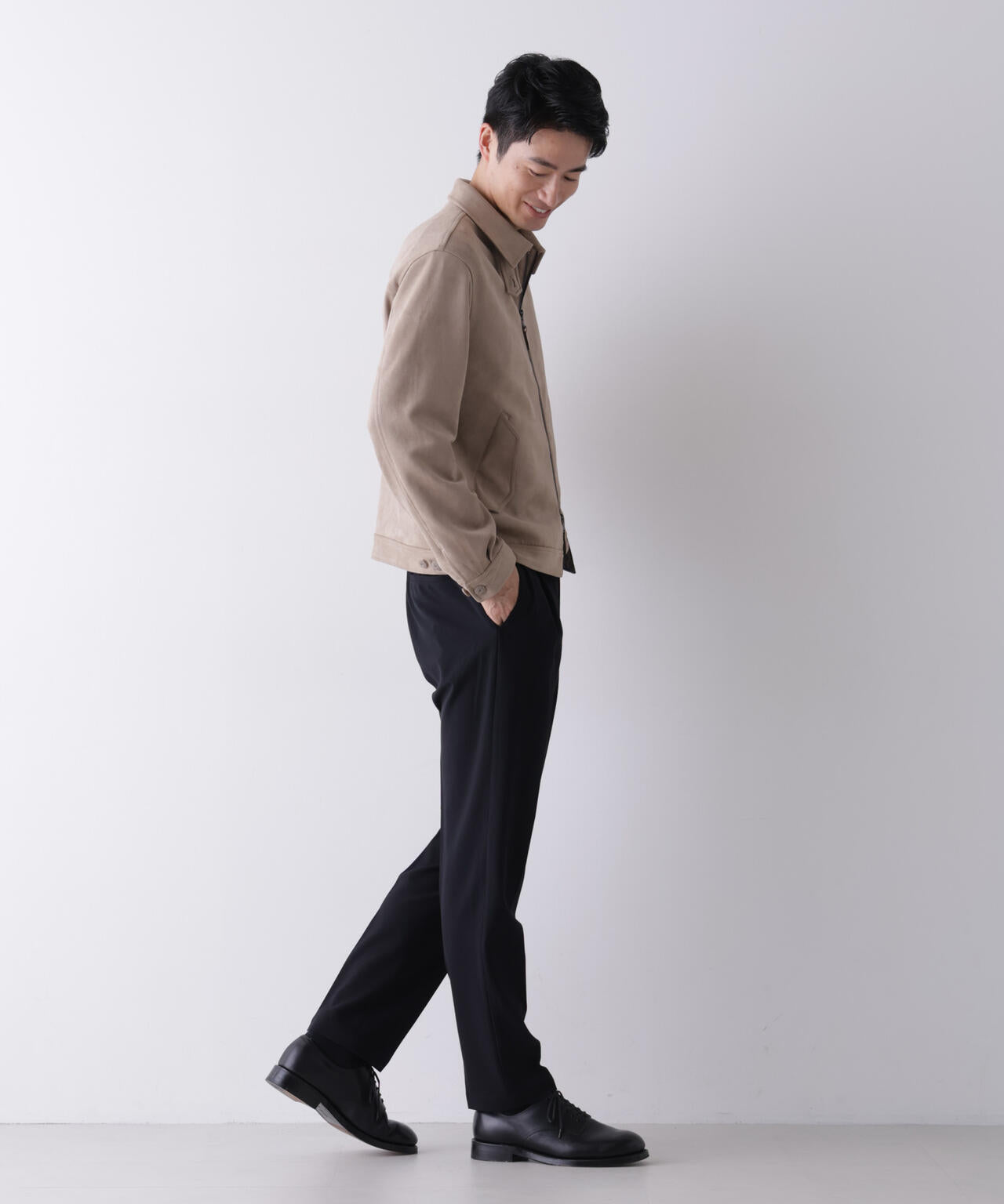 フェイクスエードブルゾン 6726212203