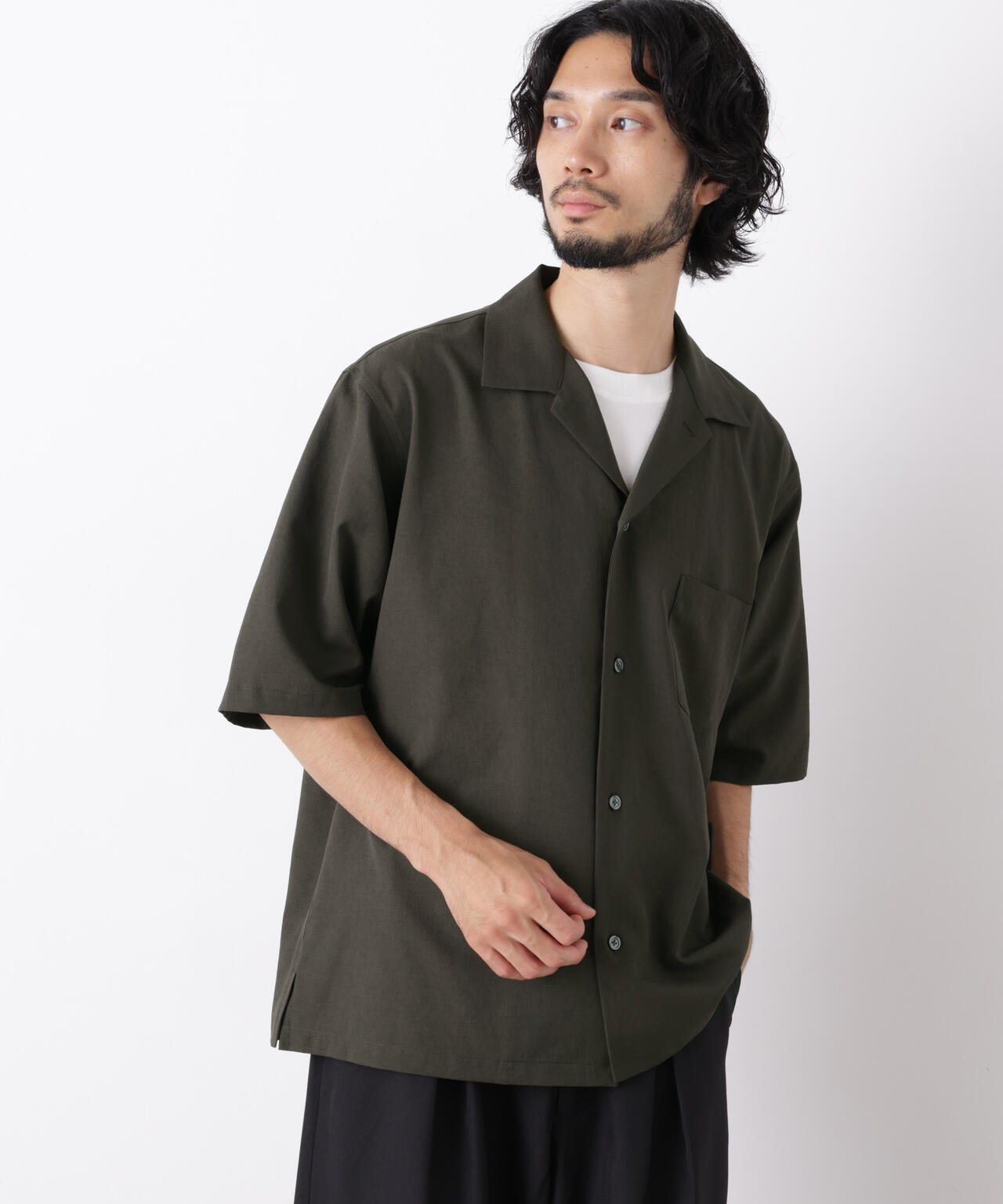 ハイツイストドライシャツ 半袖(セットアップ可)