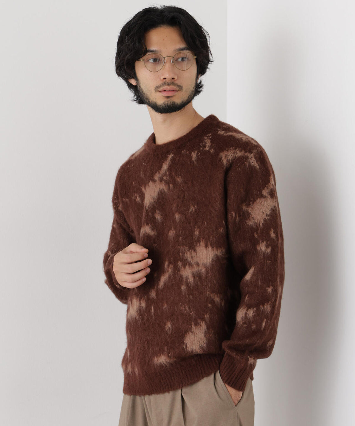 181cm　B:75 W:73 H:90 着用サイズ：L