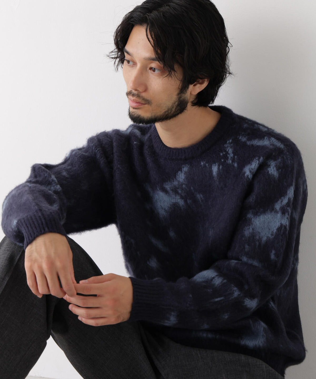 181cm　B:75 W:73 H:90 着用サイズ：L