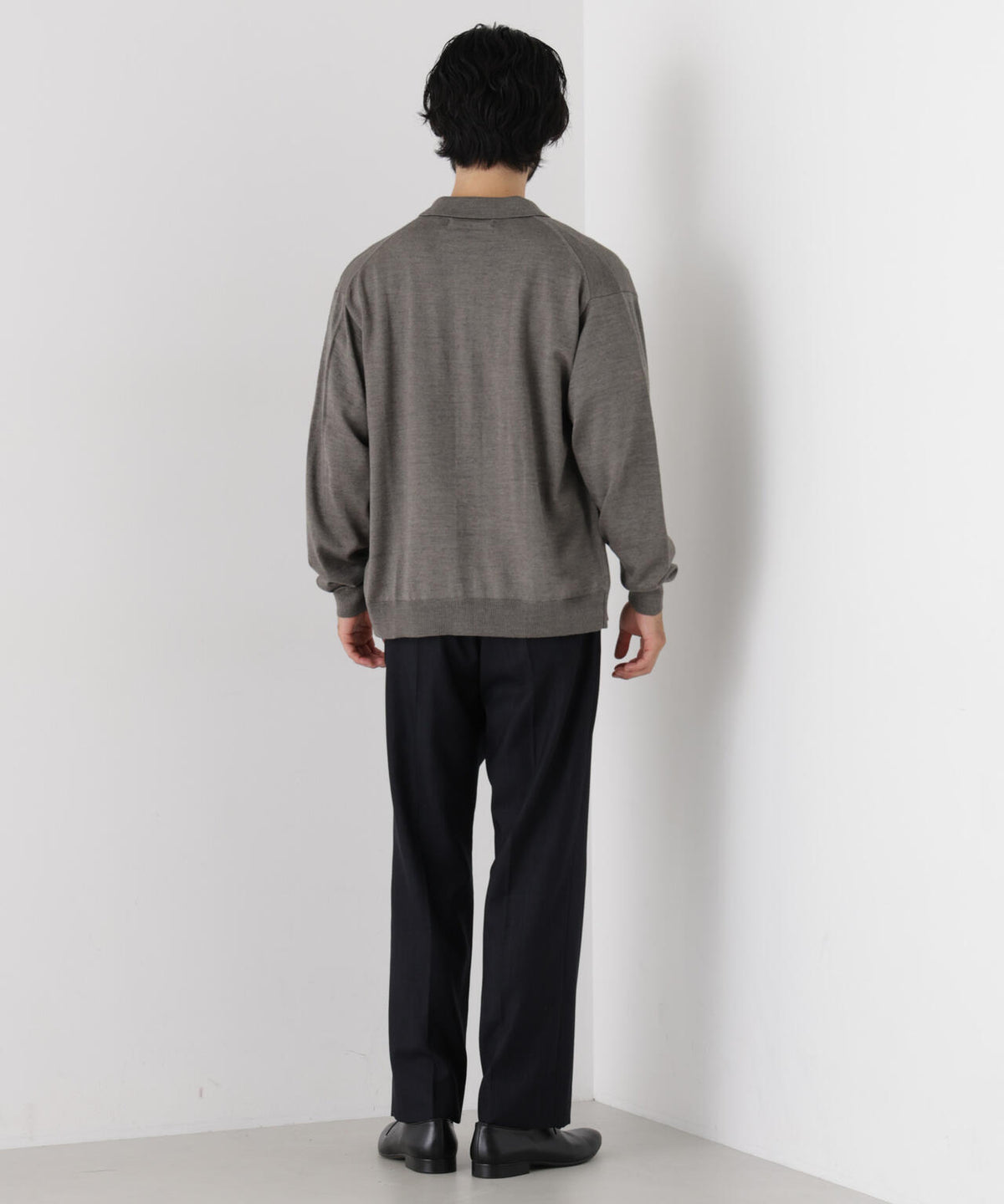タスマニアミックスラペルカーディガン 6726222221