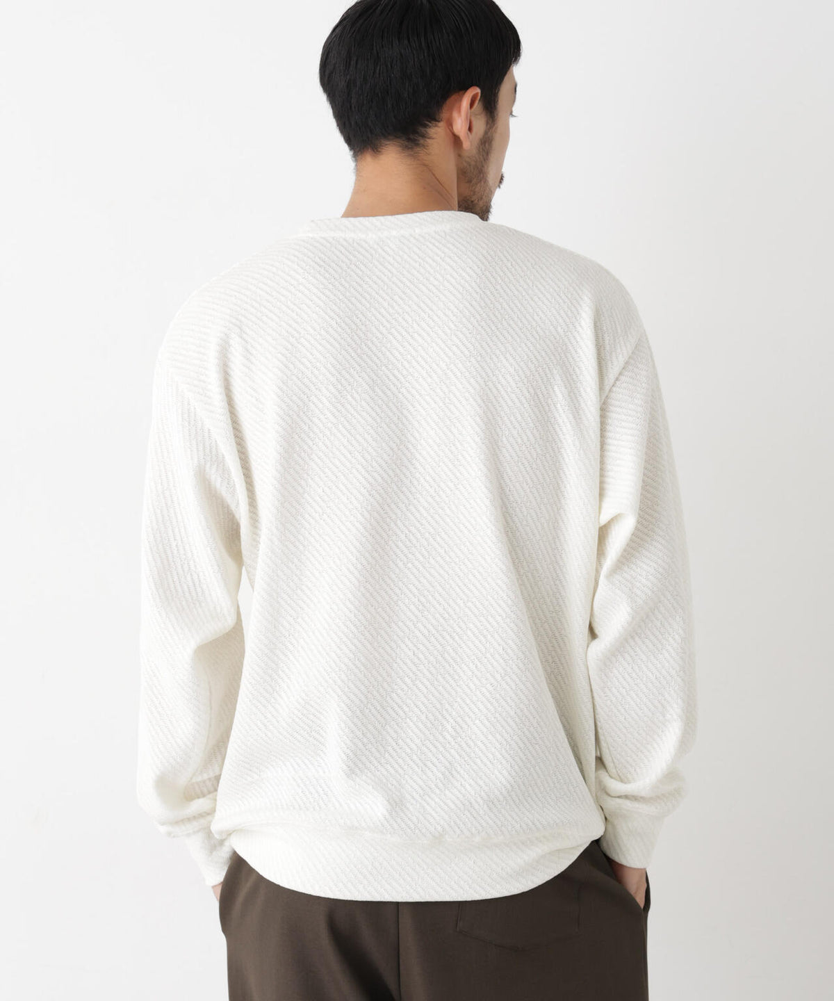 NORMANBROS  モールカットプルオーバー 長袖 6726223001