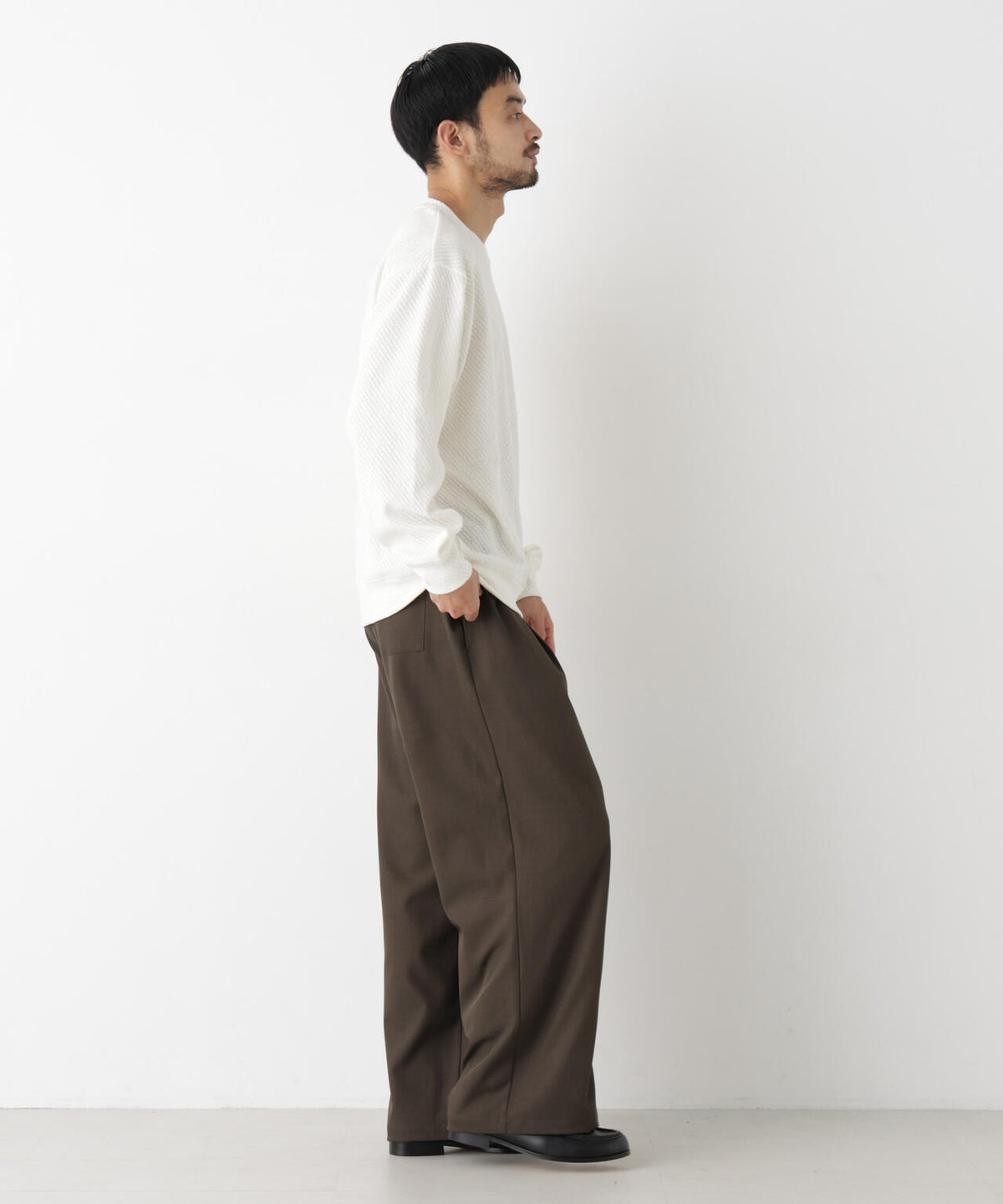 NORMANBROS  モールカットプルオーバー 長袖 6726223001