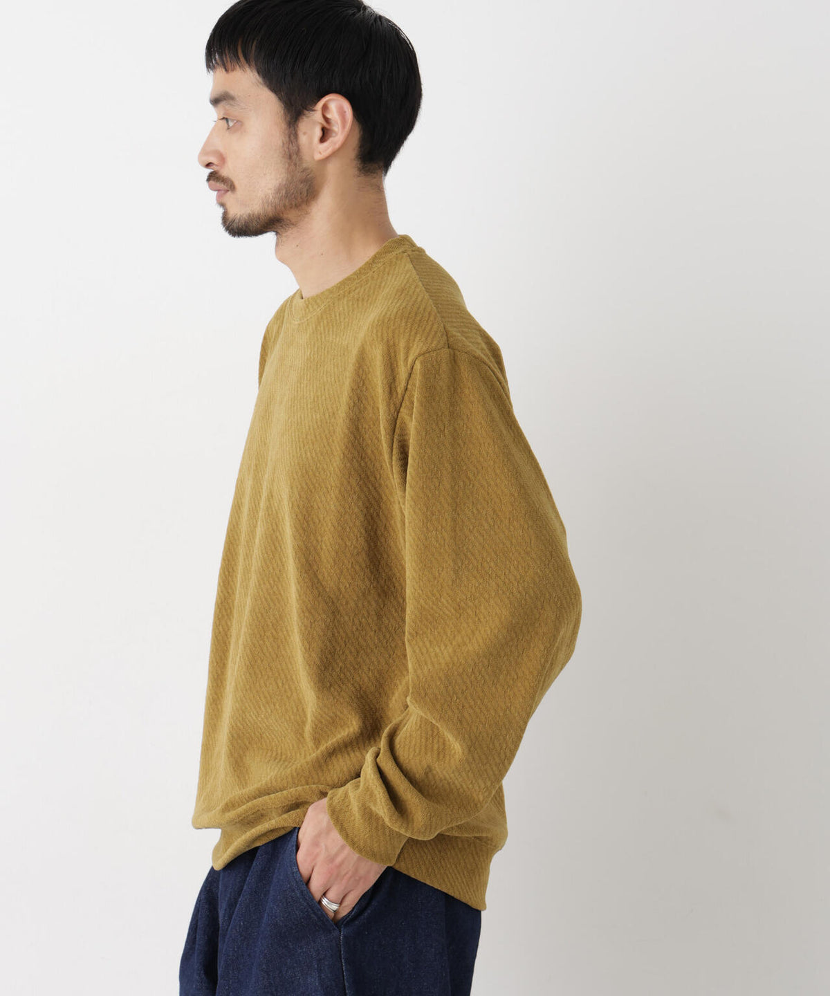NORMANBROS  モールカットプルオーバー 長袖 6726223001