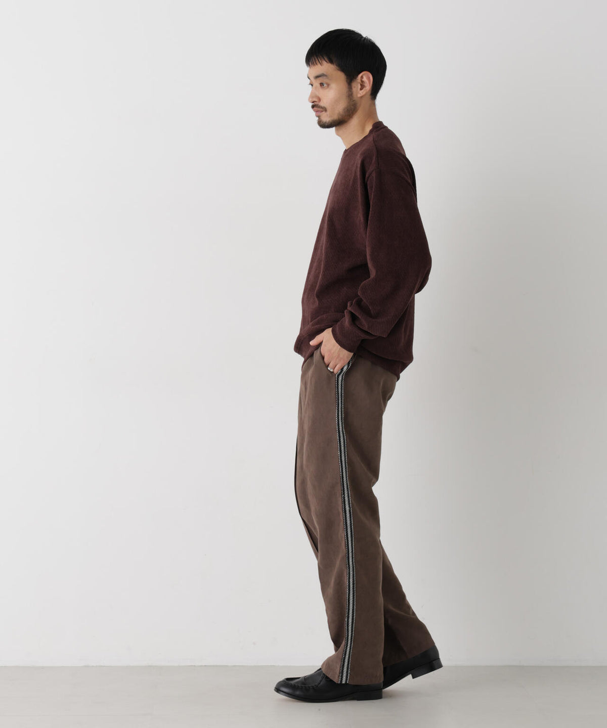 NORMANBROS  モールカットプルオーバー 長袖 6726223001