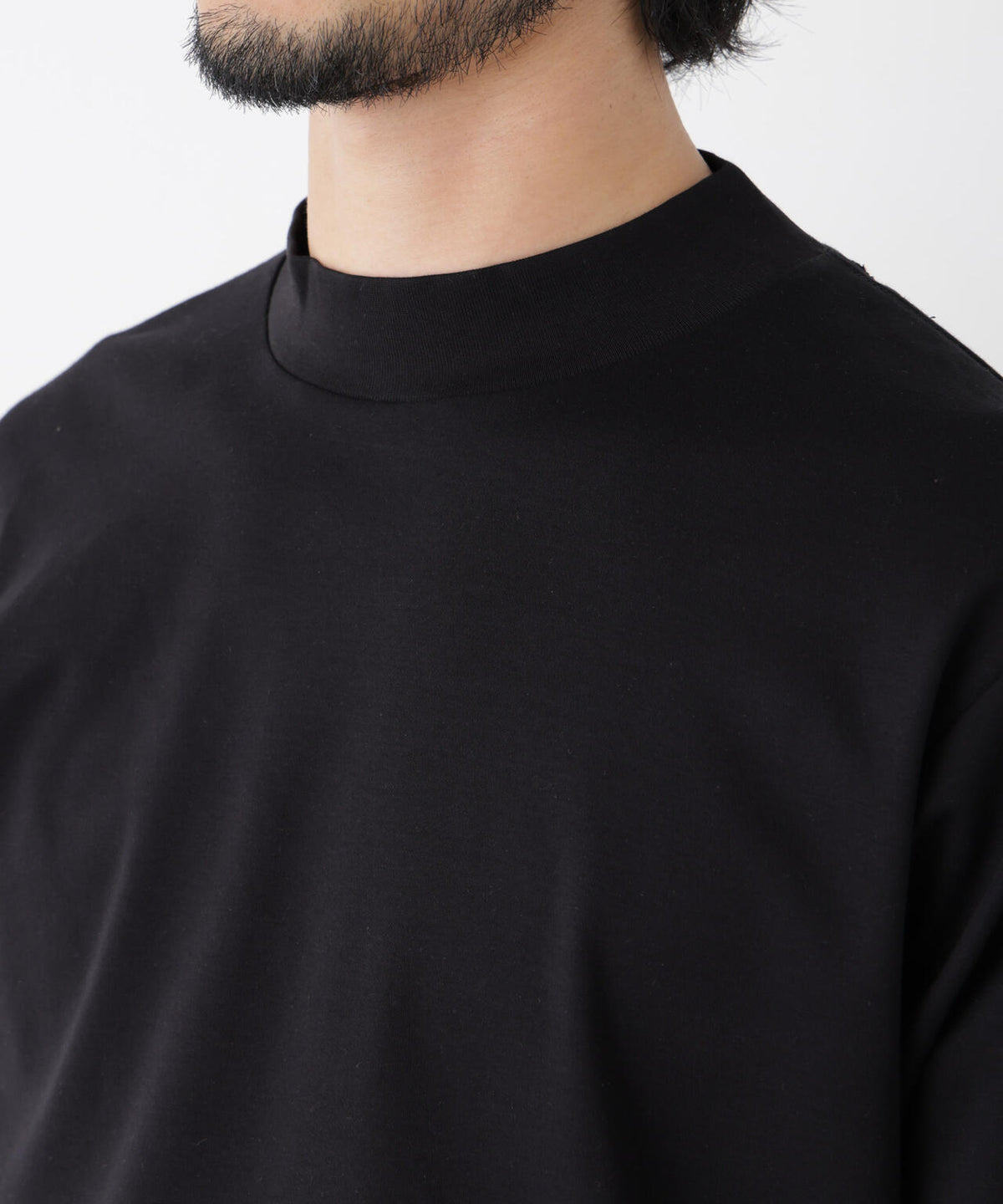 アンチスメルモックネックTシャツ 長袖 6726223206