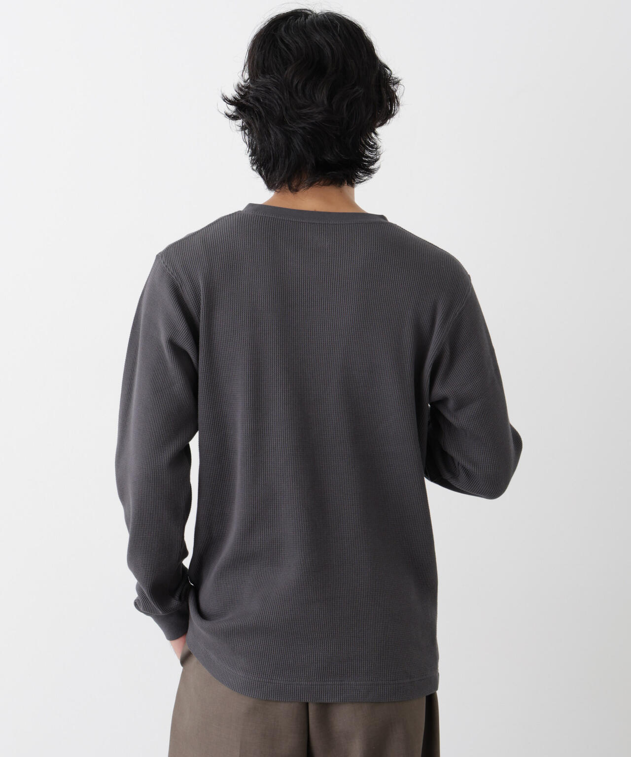 アンチスメルワッフル Tシャツ 長袖 6726223207