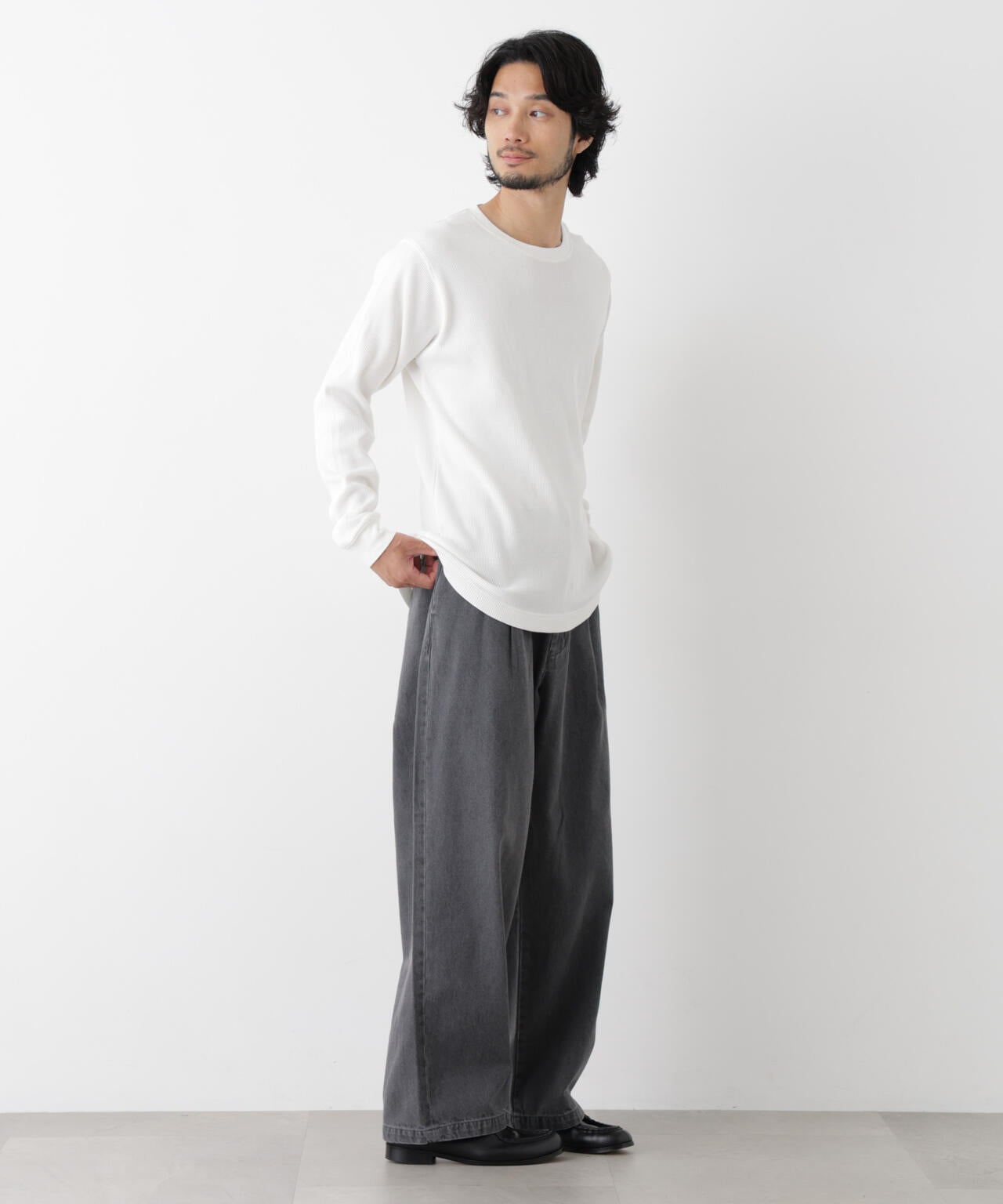 アンチスメルワッフル Tシャツ 長袖 6726223207