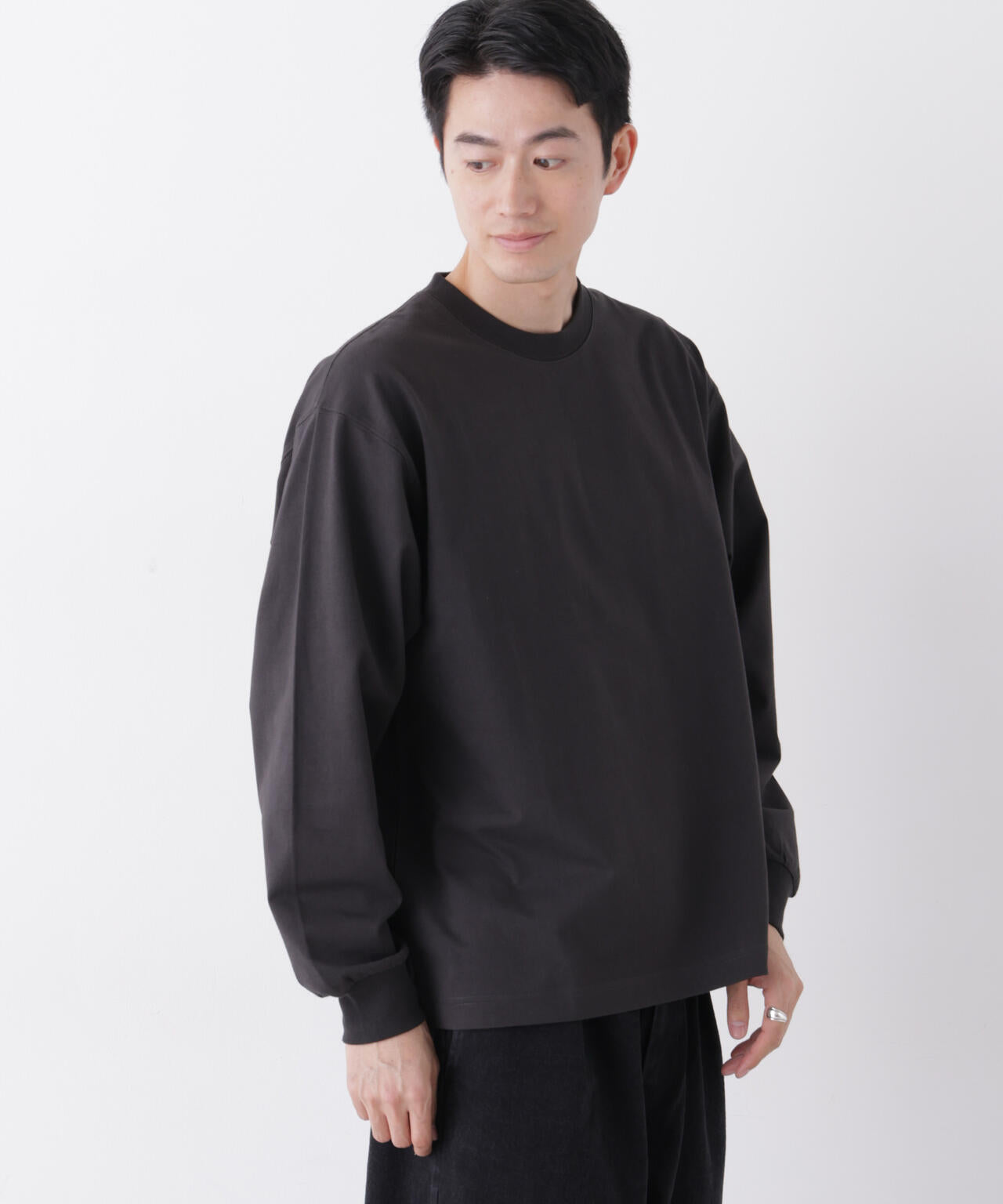 8ozビッグシルエットTシャツ 長袖 6726223208