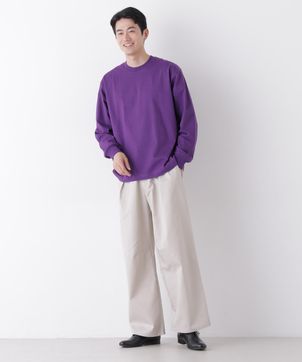 8ozビッグシルエットTシャツ 長袖 6726223208