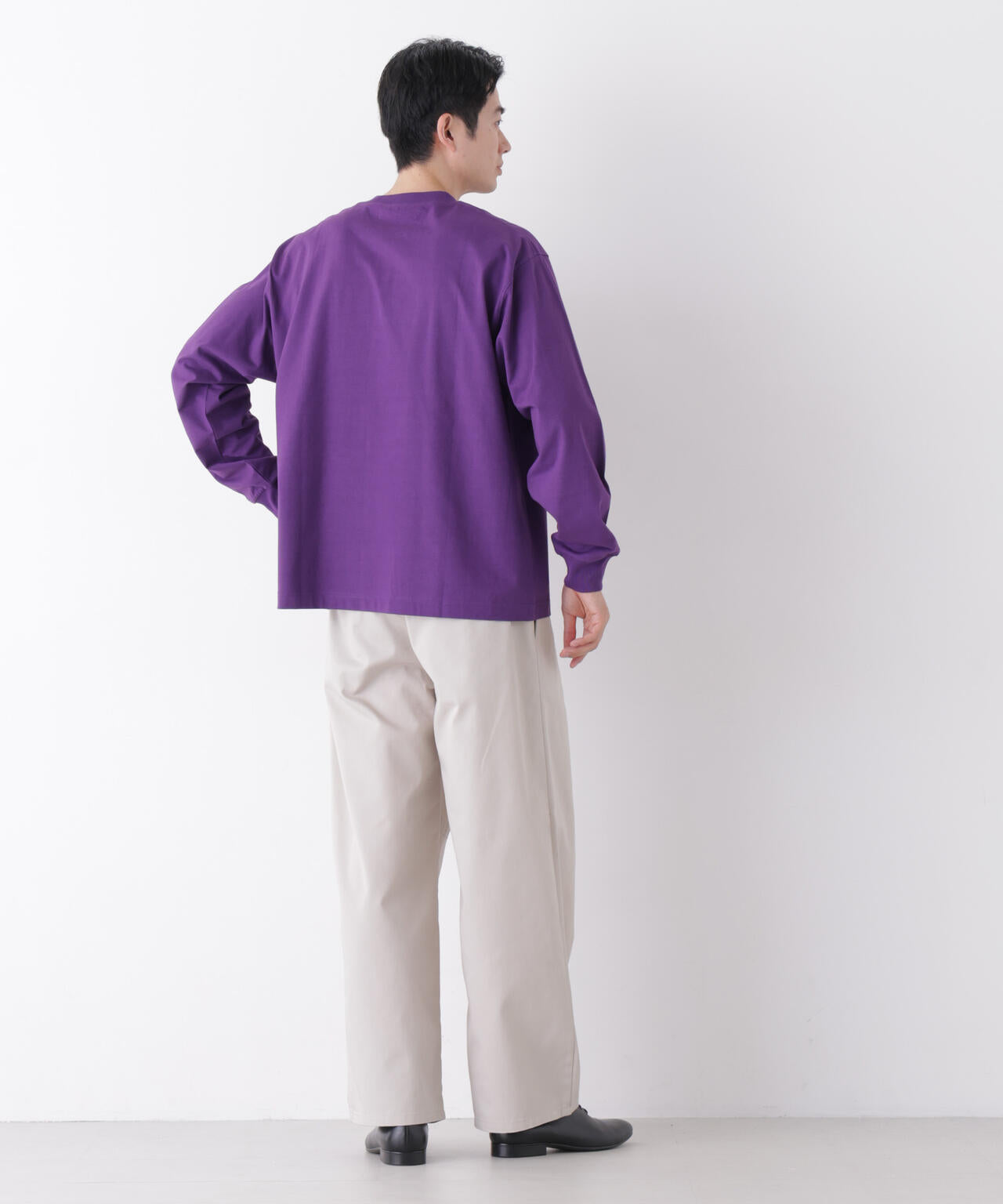 8ozビッグシルエットTシャツ 長袖 6726223208