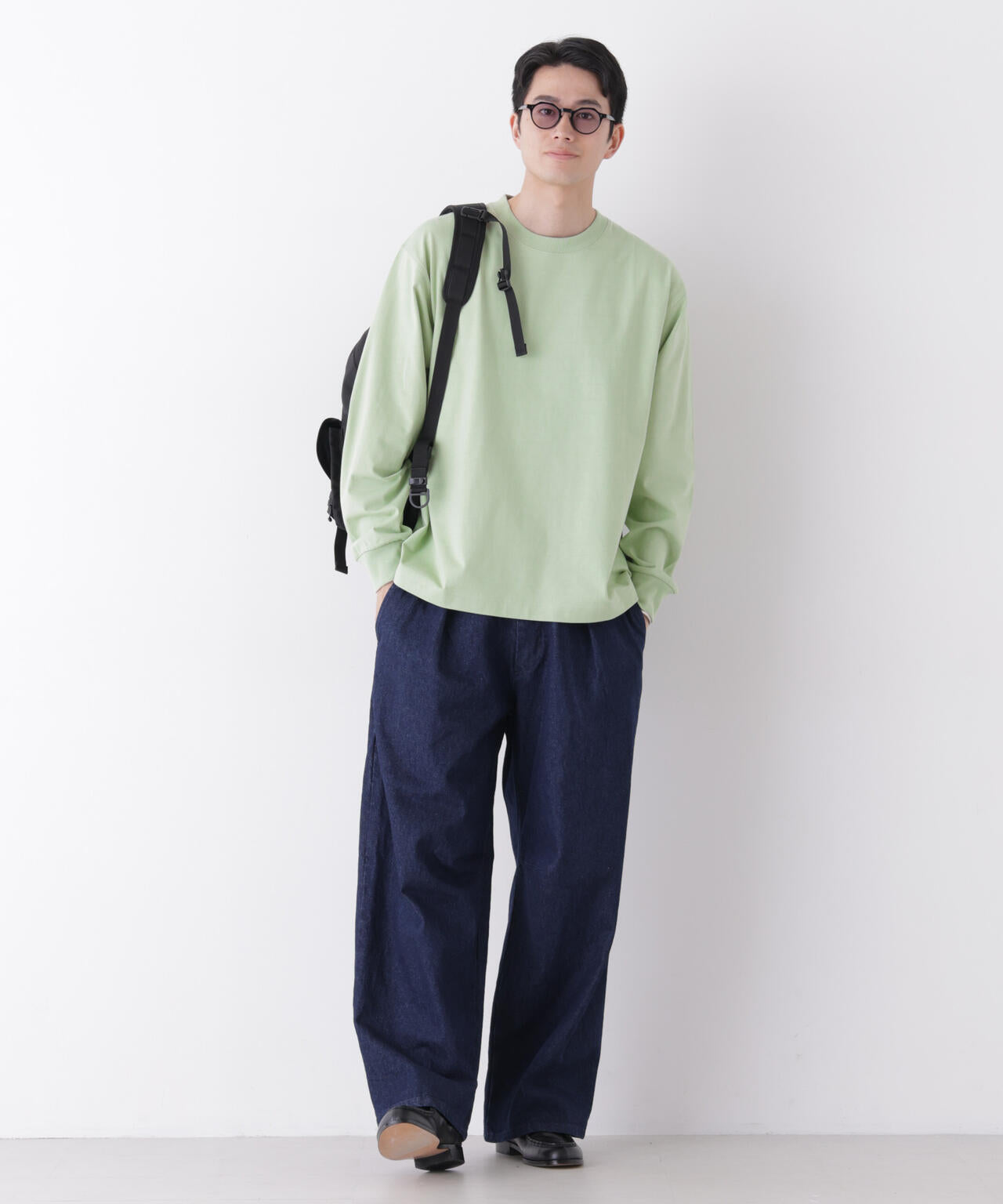 8ozビッグシルエットTシャツ 長袖 6726223208