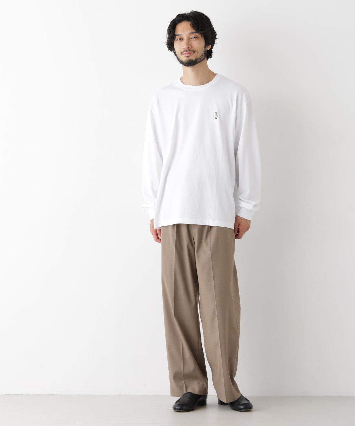 ナノベアビッグTシャツ 長袖 6726223211