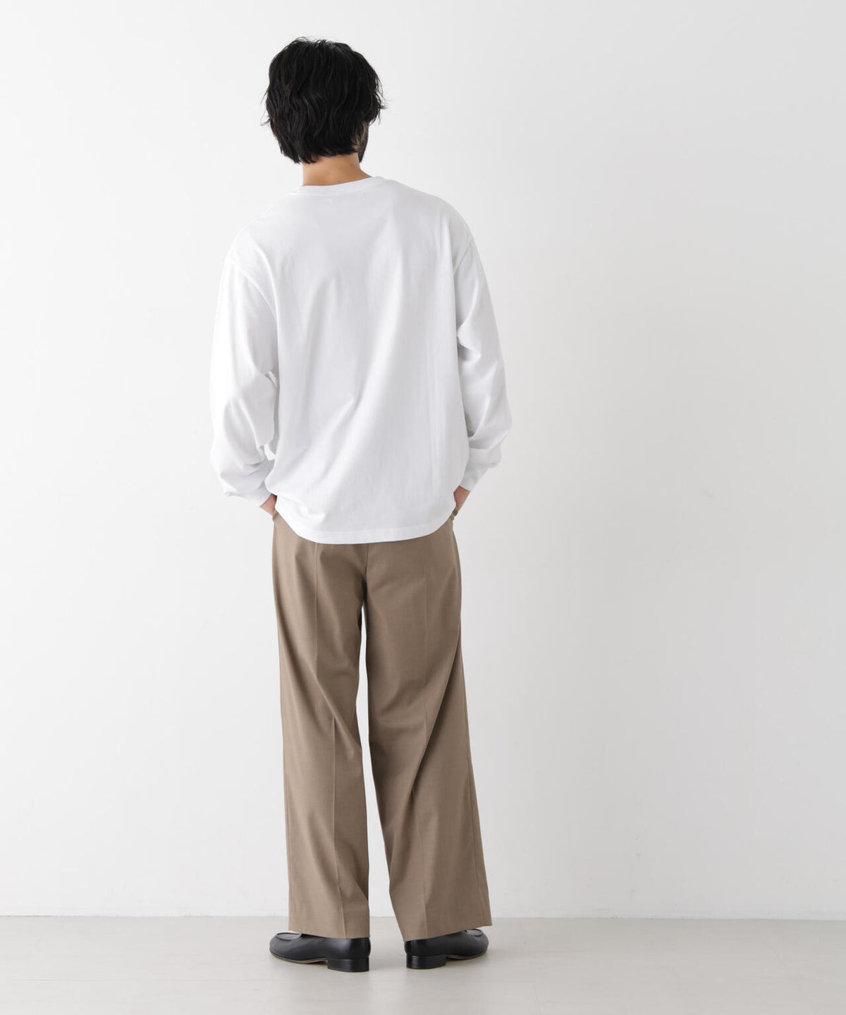 ナノベアビッグTシャツ 長袖 6726223211