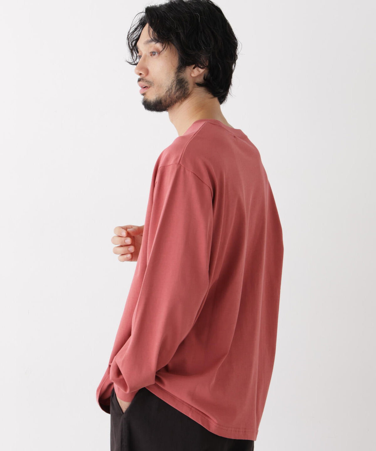 ナノベアビッグTシャツ 長袖 6726223211