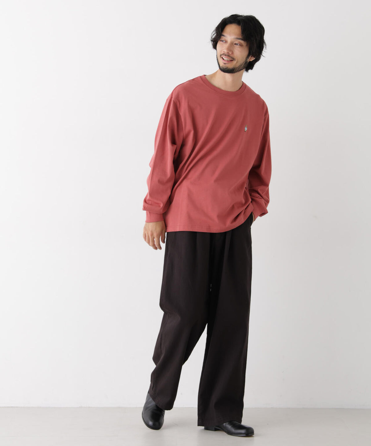 ナノベアビッグTシャツ 長袖 6726223211