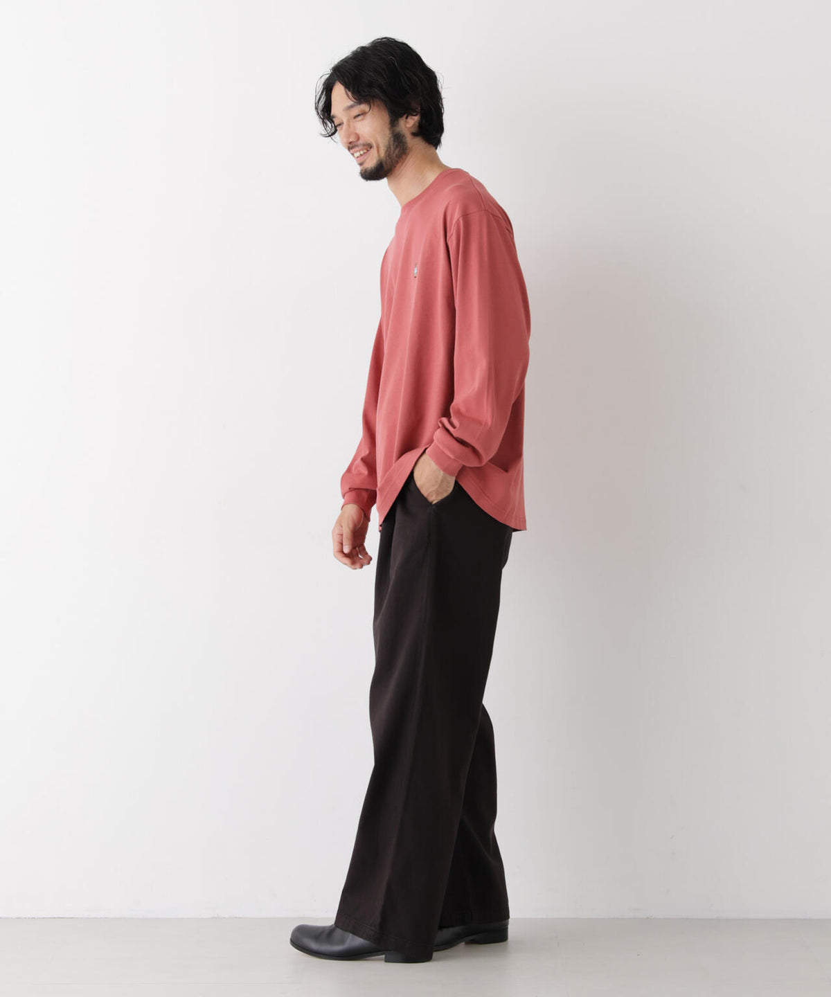ナノベアビッグTシャツ 長袖 6726223211