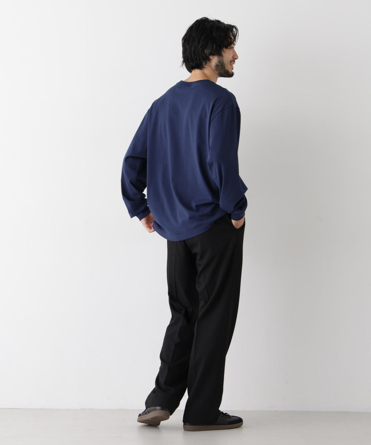 ナノベアビッグTシャツ 長袖 6726223211