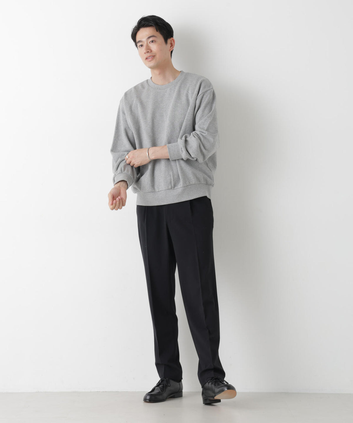 WEB限定/ワイドフィットスウェットプルオーバー 6726223216