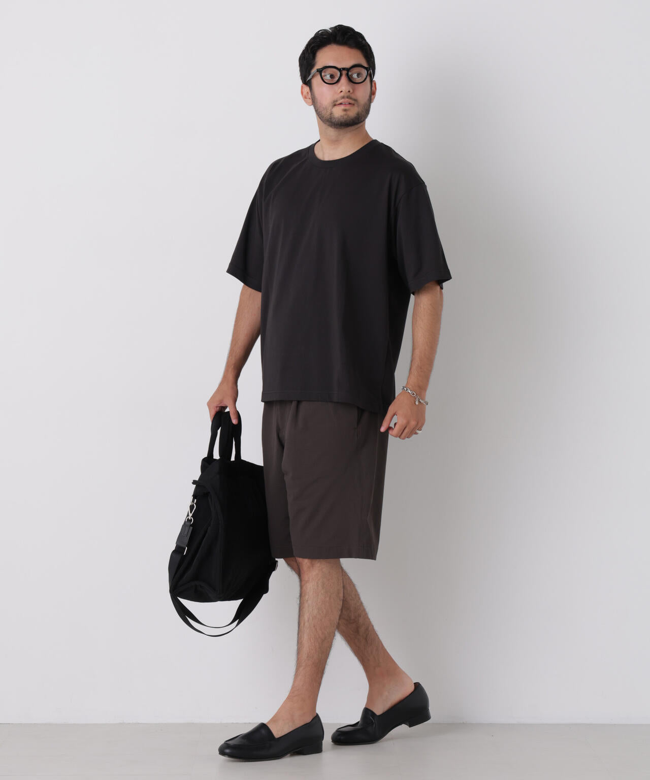 USAコットン×COOLMAX(R)ワイドTシャツ 半袖 6726224206