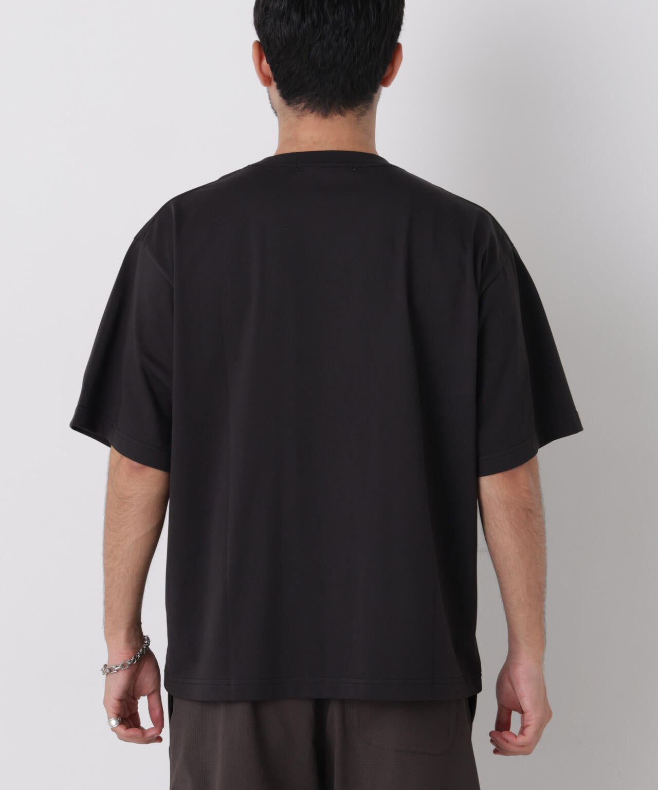 USAコットン×COOLMAX(R)ワイドTシャツ 半袖 6726224206