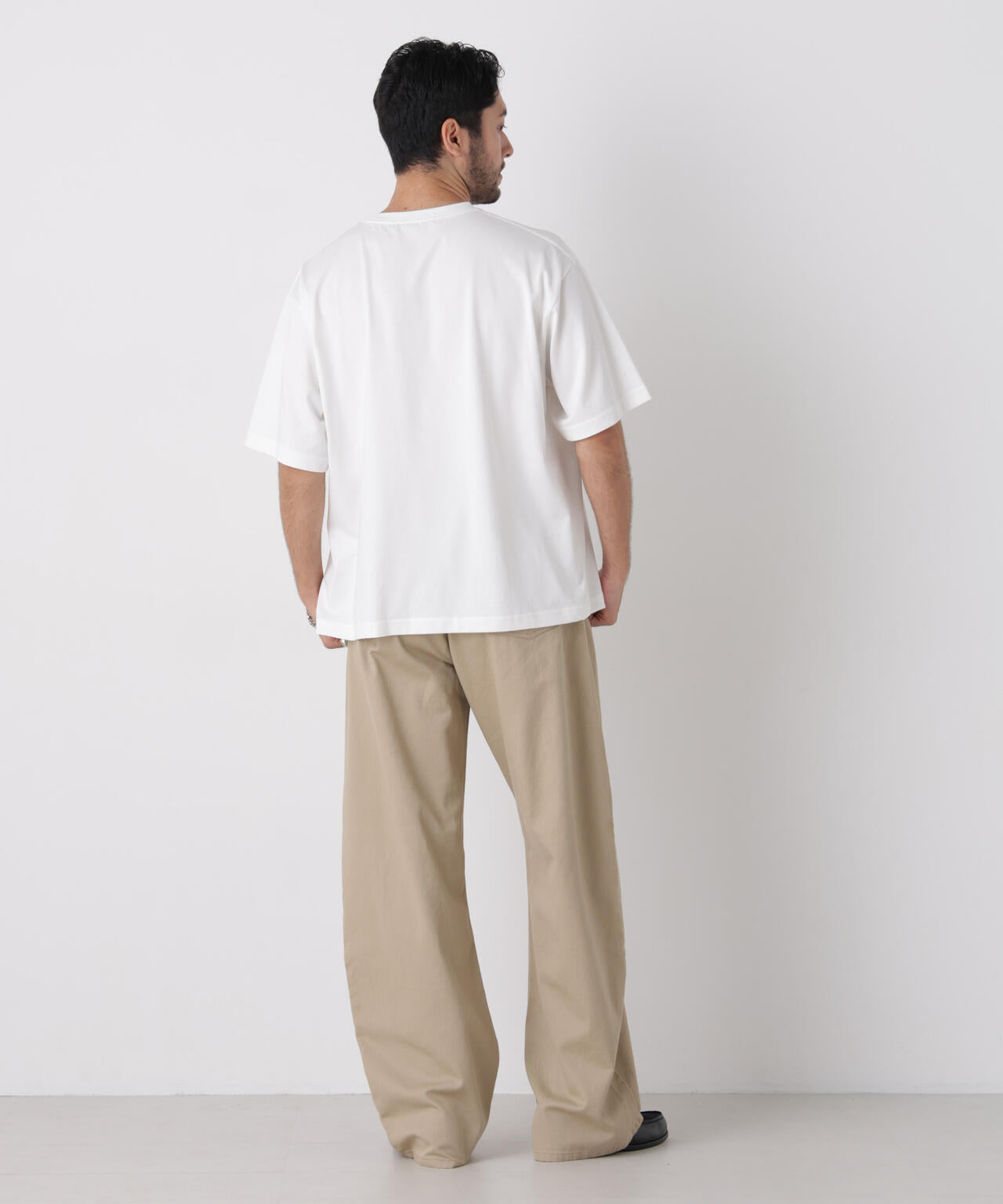 USAコットン×COOLMAX(R)ワイドTシャツ 半袖 6726224206