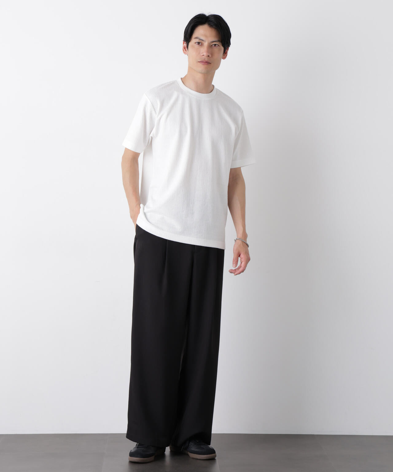 ストレッチジャガードTシャツ 半袖 6726224213