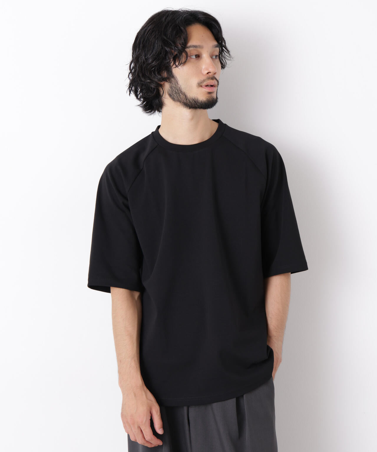 ビッグドレープTシャツ 半袖