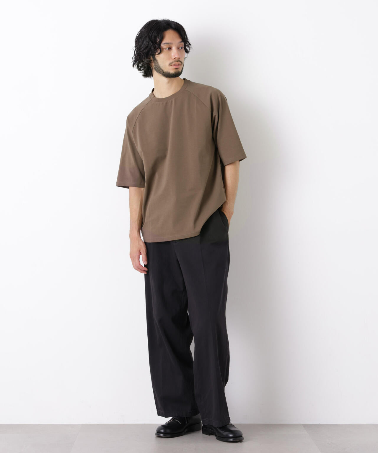 ビッグドレープTシャツ 半袖