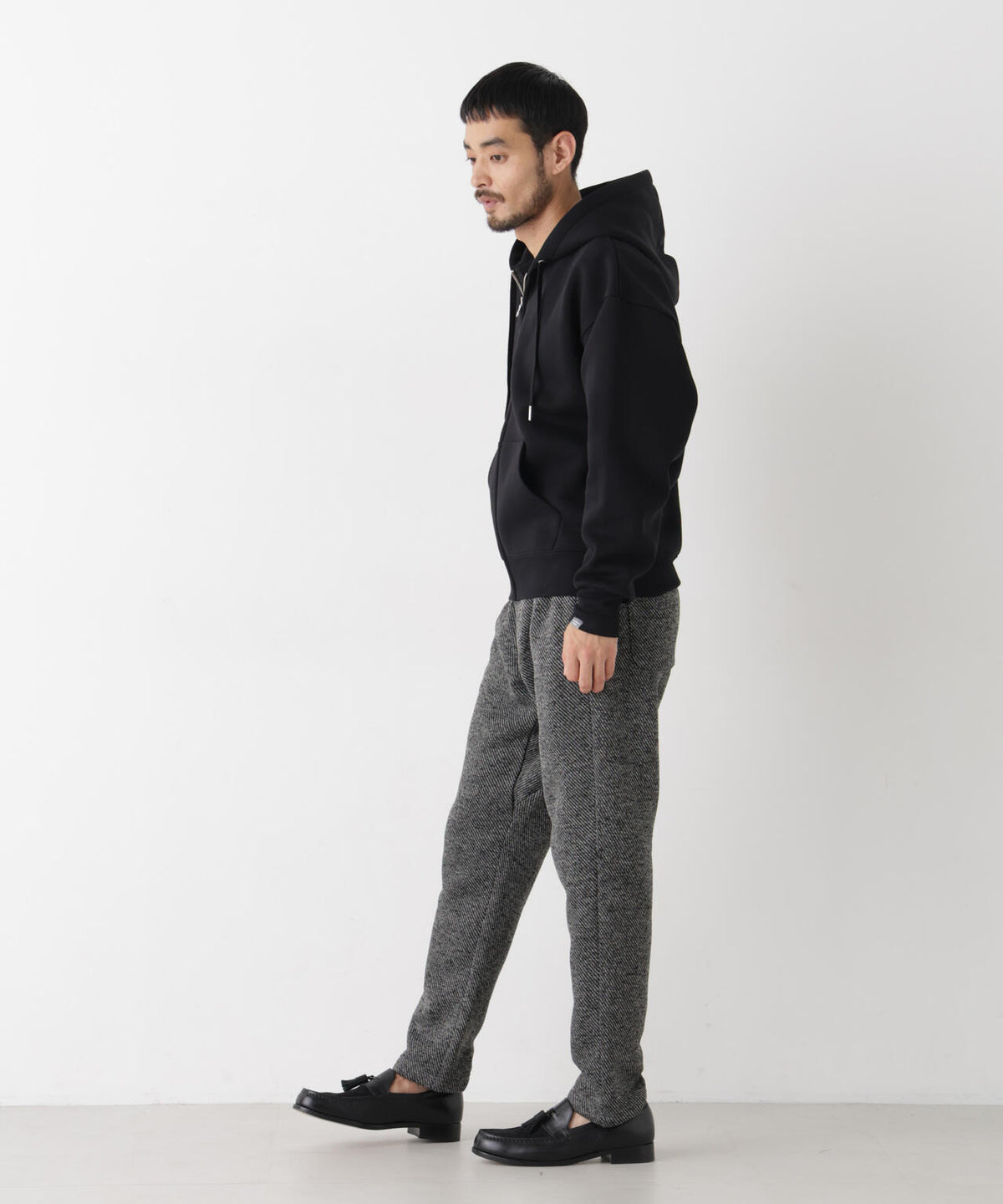 ニットフリーステーパードパンツ(セットアップ可) 6726227208
