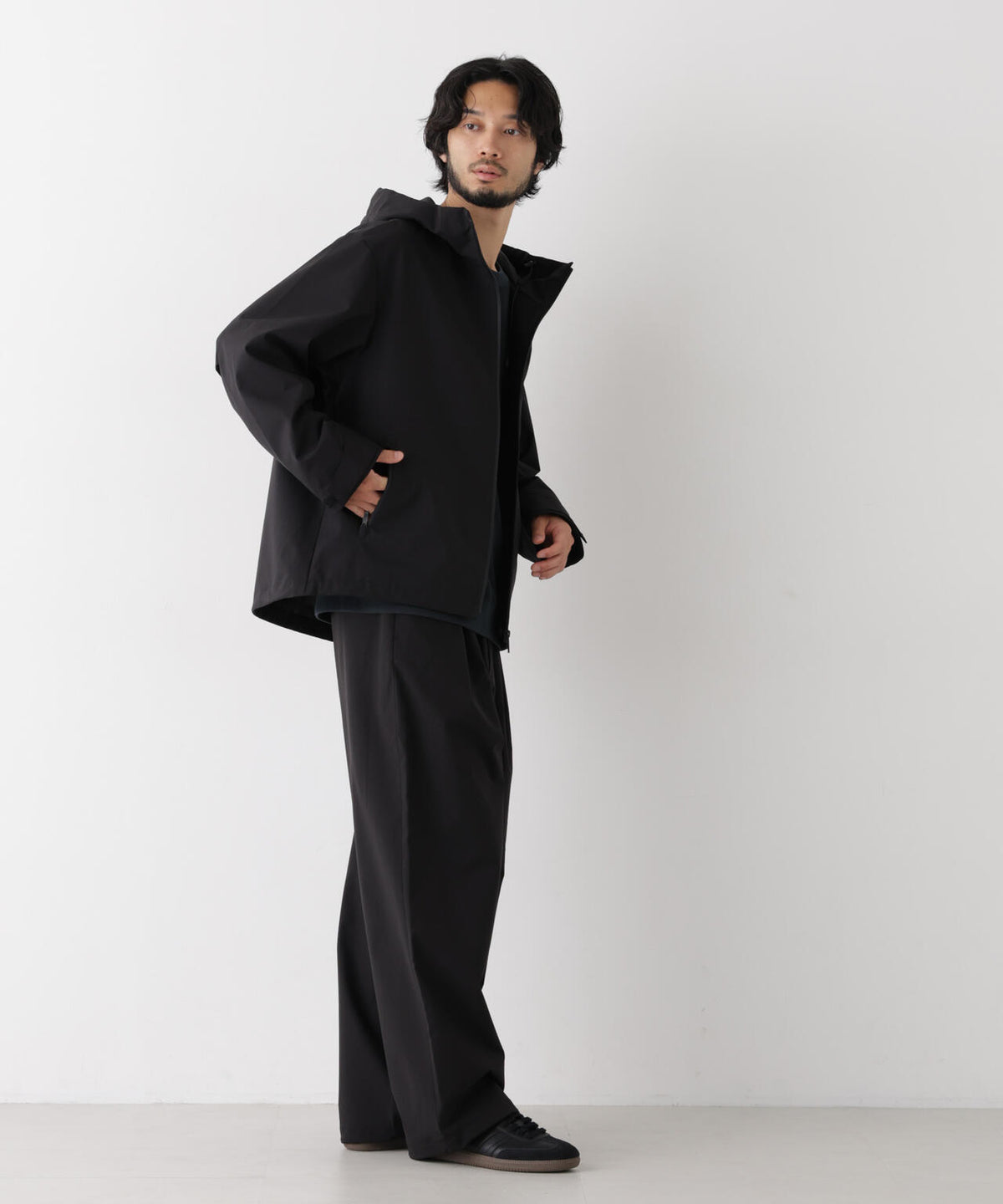 3レイヤー インタックワイドパンツ（セットアップ可） 6726227217