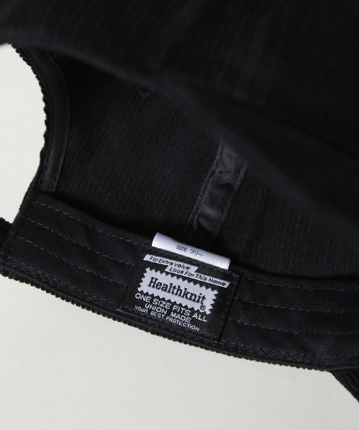 Healthknit / 別注 刺しゅうコーデュロイCAP 6726239030