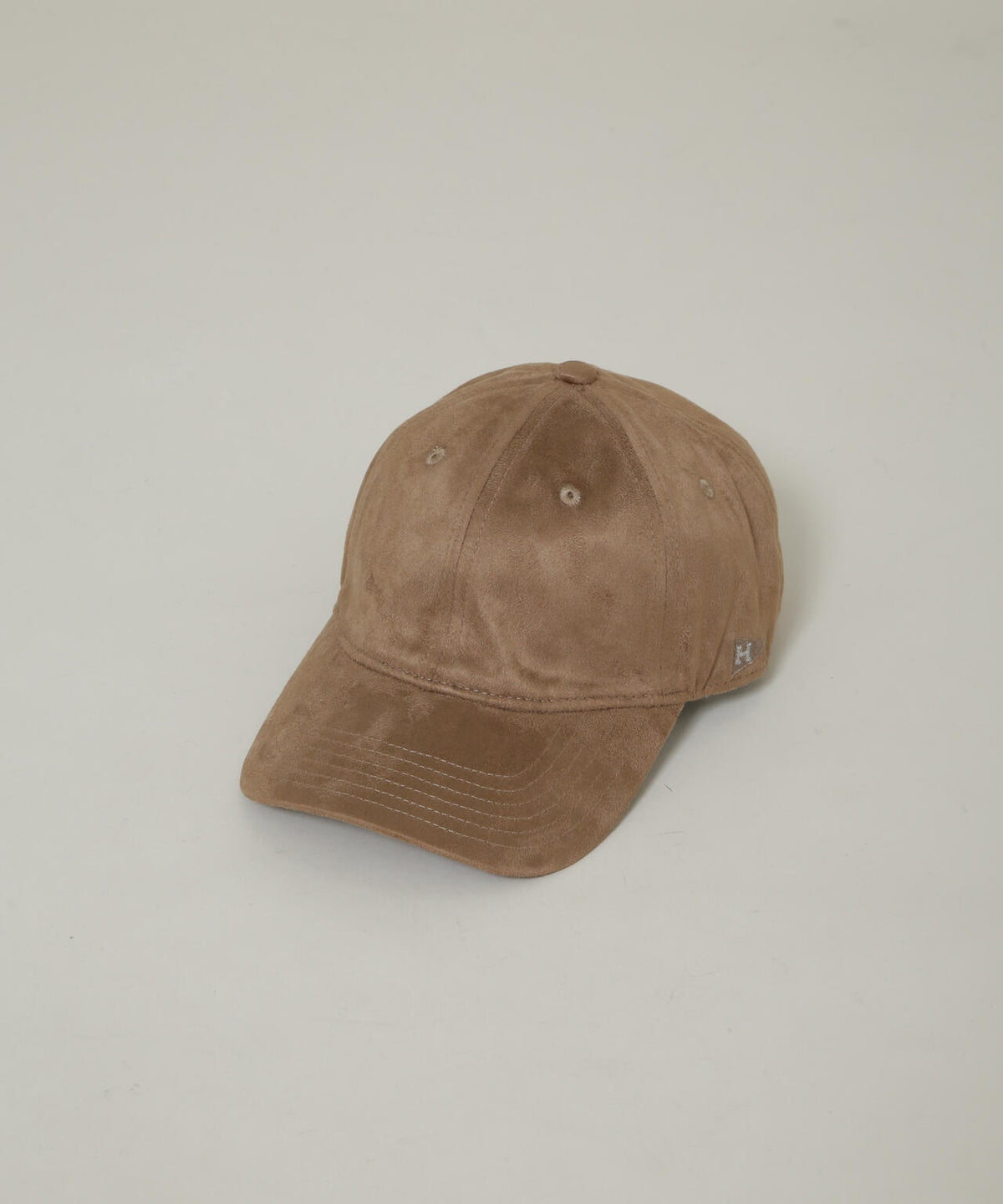 Healthknit / 別注 刺しゅうフェイクスエードCAP 6726239031