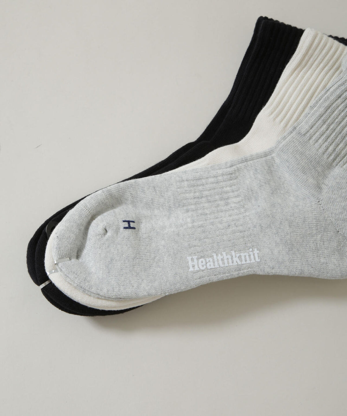 Healthknit/バックロゴソックス 3足セット 6726251002