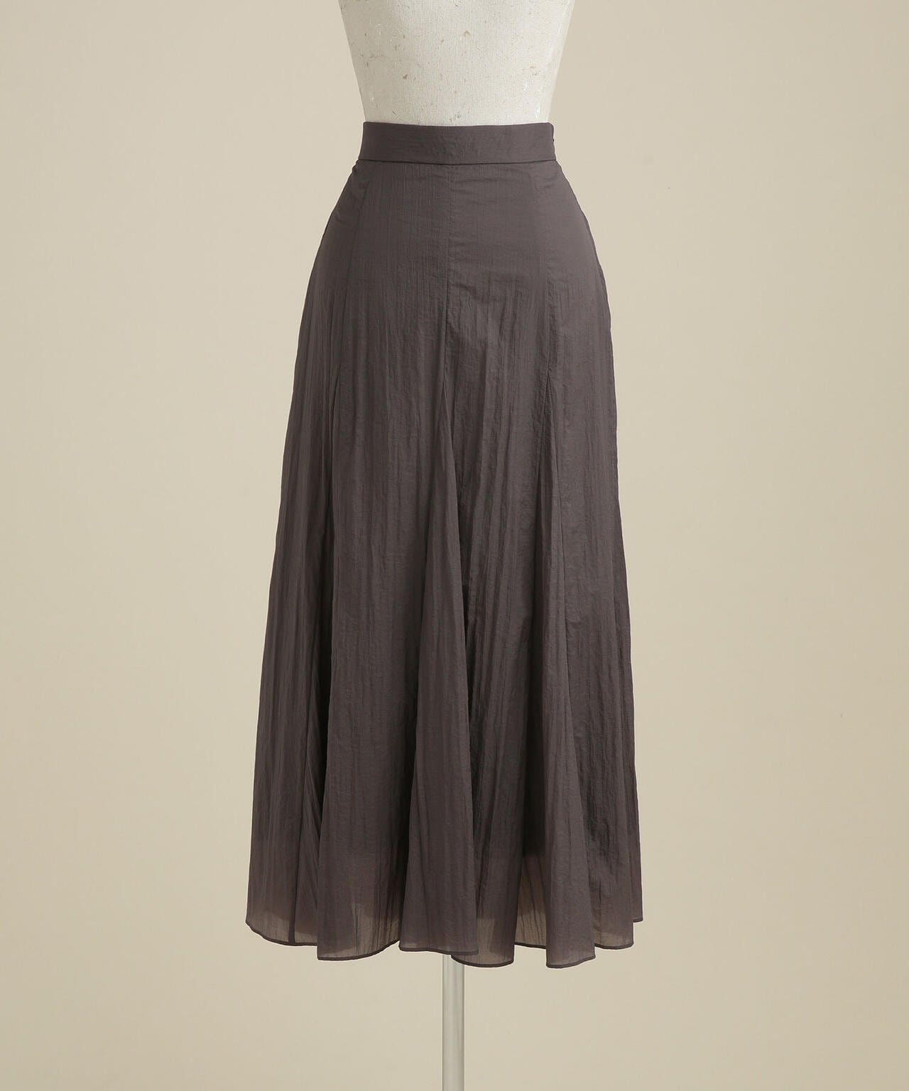 LB.04/ナイロンワッシャーフレアスカート 6732230301