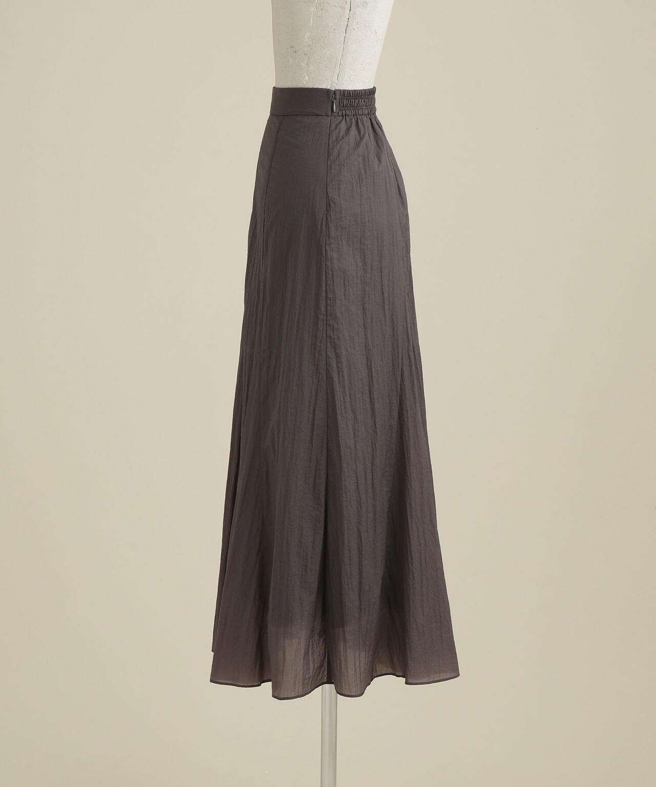 LB.04/ナイロンワッシャーフレアスカート 6732230301