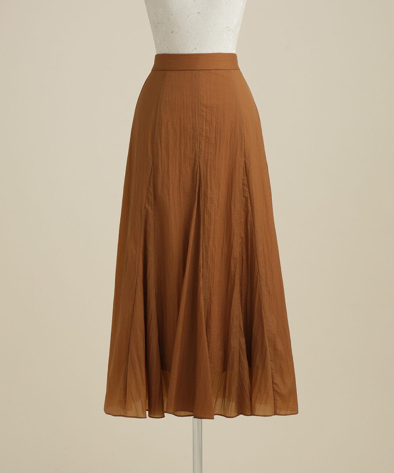 LB.04/ナイロンワッシャーフレアスカート 6732230301