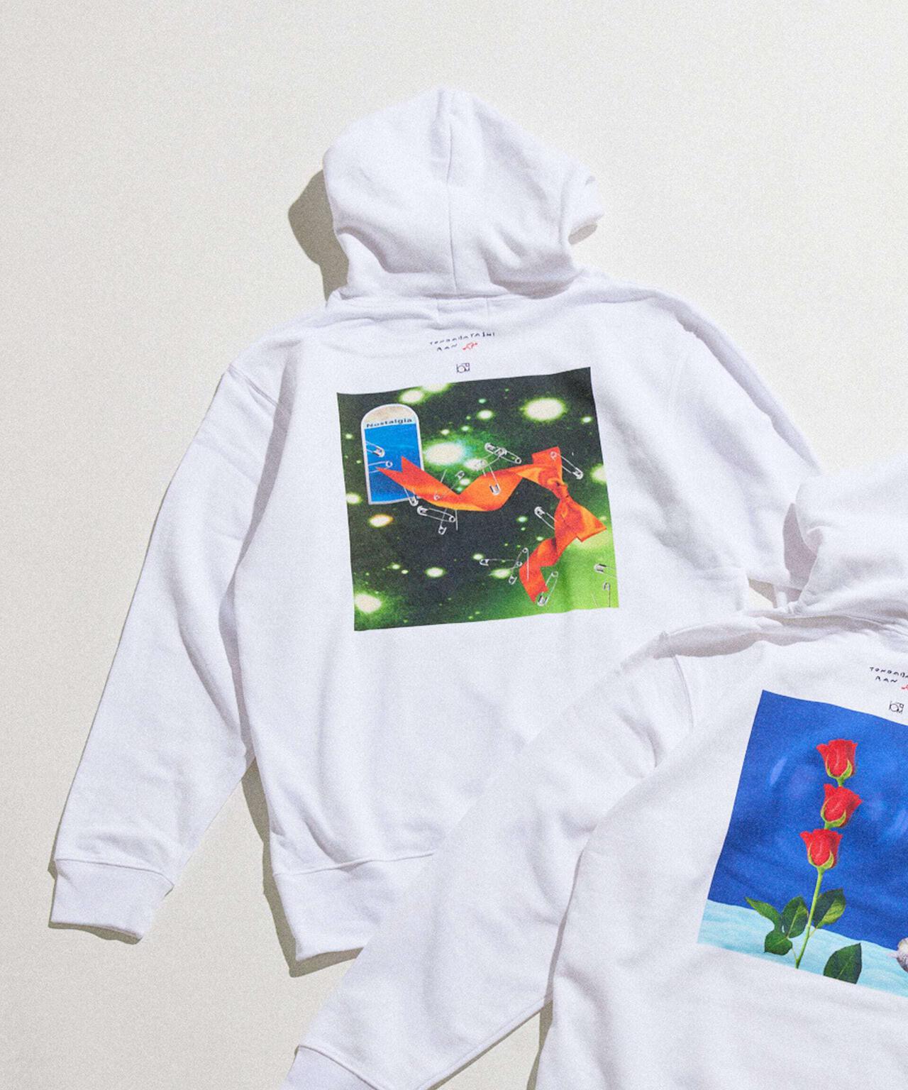 とんだ林蘭×NANO universe」 フードパーカー