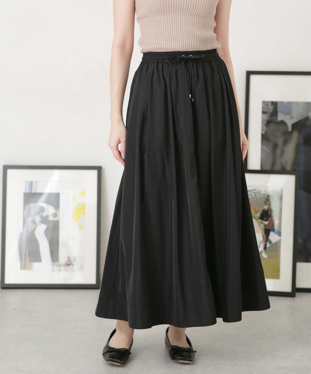 LB.04/タフタギャザーボリュームスカート 6733130314