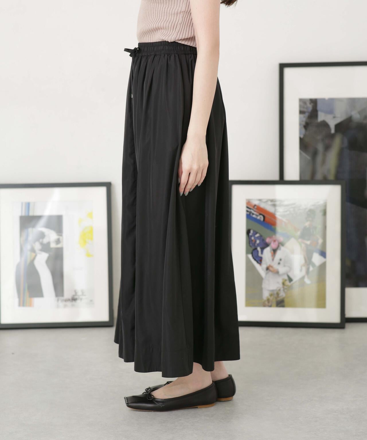 LB.04/タフタギャザーボリュームスカート 6733130314